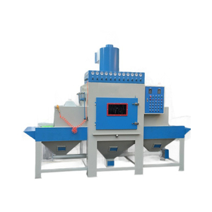 Machine de sablage automatique à haute production pour les roues de voiture Type de convoyeur à bande Sableuse Shot Blaster - Product Image 1