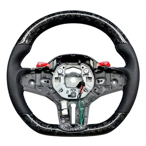 Volante in Fibra di Carbonio con Display LED e Pulsanti M1 M2 per BM/W G20 G30 G80 G82 2019-2024 <span class=keywords><strong>M</strong></span> Performance <span class=keywords><strong>Racing</strong></span> - Product Image 6