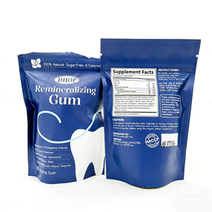 <span class=keywords><strong>Chewing</strong></span>-<span class=keywords><strong>gum</strong></span> Émail Réparateur Haleine Fraîche avec Hydroxyapatite, Charbon et Terpènes Naturels pour Soutien et Complément de Soins Buco-dentaires - Product Image 4