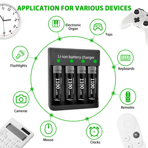 1100 mwh USB có thể sạc lại <span class=keywords><strong>1</strong></span>.5V AAA pin lithium cho người tiêu dùng điện tử & thiết bị gia dụng - Product Image 5