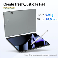 Ordinateur portable tablette 2 en 1 de 14 pouces avec écran tactile 2240x1440, nouveau processeur Intel N95, RAM 32 Go, SSD 2 To, Windows 11, clavier magnétique, pour les entreprises