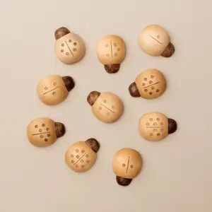 Jouet coccinelle Montessori pour enfants, jouet en bois, jouet de triage de pièces en vrac, cadeau de pâques pour enfants