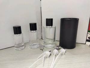 กล่องของขวัญสุดหรูแบบกำหนดเอง บรรจุภัณฑ์ขวดน้ำหอมทรงกระบอกใส ขนาด 30 มล. 50 มล. 100 มล. พร้อมฝาแม่เหล็ก - Product Image 6