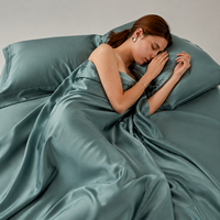 Drap-housse en fibre de bambou 100 % pur, doux, respirant et uni, idéal pour l'ensemble de literie – Vente en gros usine