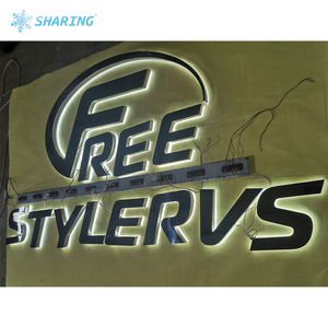 Letreros <span class=keywords><strong>de</strong></span> Canal LED 3D Personalizados, Caja <span class=keywords><strong>de</strong></span> Luz con Logotipo Acrílico para Tienda, <span class=keywords><strong>Restaurante</strong></span>, Cafetería - Product Image 5