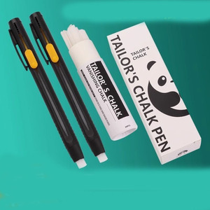 Venta Caliente: 20 Piezas de Tiza para Sastre, Marcador de Tela, Rotulador de Tiza y 2 Portaplumas para <span class=keywords><strong>Sastrería</strong></span> - Product Image 2