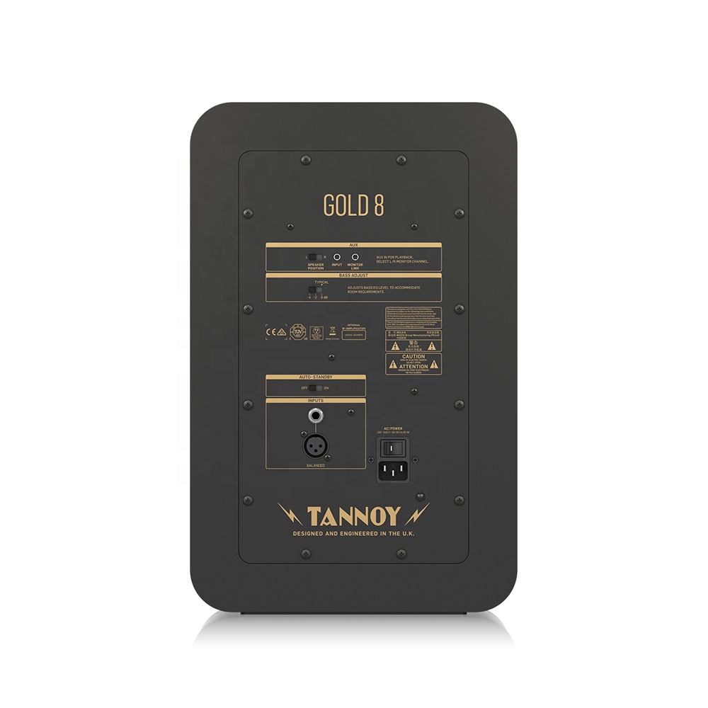 Tannoy Gold8アクティブスタジオモニタースピーカー8インチデュアル