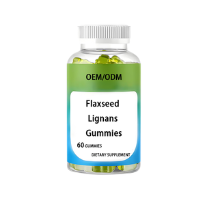 Suplementos Vitamínicos de Lignanos de Linaza OEM, Gomitas Suaves para el Cuidado de la Salud Femenina, Reducen los Sofocos Menopáusicos, Equilibran las Hormonas - Product Image 2