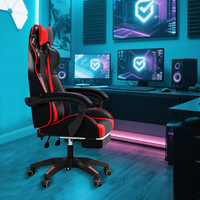 Fauteuil de Bureau Pivotant Ergonomique en Cuir pour Gaming, Vente en Gros
