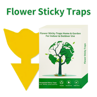 Agriculture Fruit Forme de fleur Jaune Piège collant-Attraper les mouches et les moustiques Insect Glue Killer State-of-the-Art Gel Type
