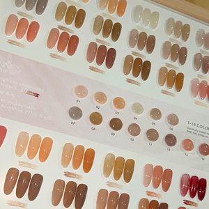 Hema-kit de gel semipermanente para <span class=keywords><strong>uñas</strong></span>, conjunto completo de gel semipermanente para <span class=keywords><strong>uñas</strong></span>, nude gel uv, <span class=keywords><strong>color</strong></span> <span class=keywords><strong>rosa</strong></span>, venta al por mayor - Product Image 3