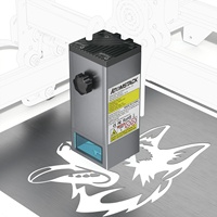 Atomiseur vente en gros, Module Laser Quad M100 130W, accessoire de gravure, tête Laser équipée d'un système d'assistance à l'air