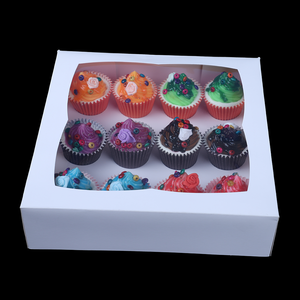 Cake Box Custom Competitive Price Lanch Carton Money Clear Packaging Paper Box For Cake Boxes 12 X 12 X 6