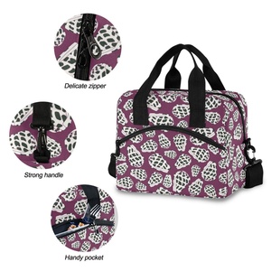 Bolsa Térmica Porta Alimentos con Diseño de Cono Hawaiano, Personalizada, Portátil, para Oficina, Trabajo, Viajes, Picnic al Aire Libre, para Mujer - Product Image 5