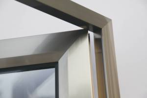 Fuson Oem Aceitável Francês Villa Front Arch Shaped Exterior Alumínio Aço Ferro Entrada Entrada Main Casement Portas Com Vidro - Product Image 4