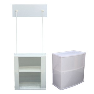 <span class=keywords><strong>Table</strong></span> publicitaire pliable légère en PP pour événements, expositions, centres commerciaux, supermarchés, comptoir de promotion - Product Image 2