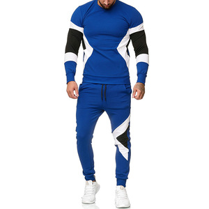 <span class=keywords><strong>Tuta</strong></span> da ginnastica sportiva Casual da <span class=keywords><strong>uomo</strong></span> con Zip intera <span class=keywords><strong>tuta</strong></span> da ginnastica per Jogging traspirante e per la stagione autunnale - Product Image 1