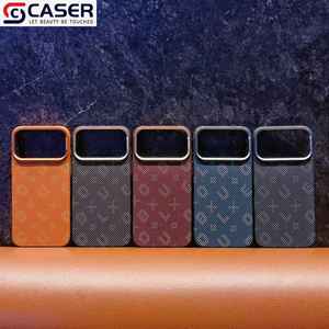 เคสโทร<span class=keywords><strong>ศัพท์</strong></span>ลายตัวอักษรภาษาอังกฤษเรืองแสงสไตล์หรูทำจากคาร์บอนไฟเบอร์ให้ความรู้สึกเหมือนห่วงแม่เหล็กสำหรับ Iphone17/16/15 - Product Image 2