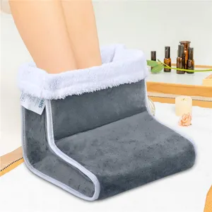 Vente en gros de chauffe-pieds électrique multifonction pour massage 220V mignon chauffe-pieds chauffant en peluche