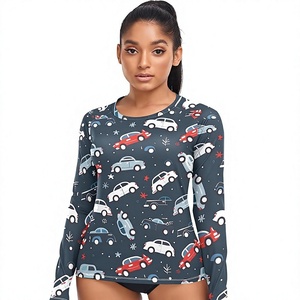 เสื้อรัดรูปสำหรับเล่นกีฬาสำหรับผู้หญิง ป้องกันแสงแดด UPF - Product Image 1