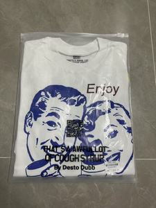 ALOCS Sciroppo per la tosse t-shirt da uomo di alta qualità in cotone 100% classico bianco a manica corta con scansione riflettente per uomo - Product Image 3