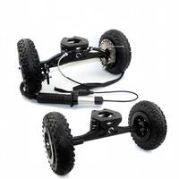 Trucks de mountainboard à ressorts avec roues de 8 pouces et frein à disque pour longboard tout-terrain