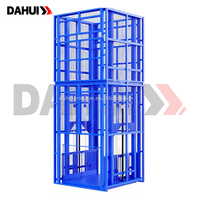 Monte-charge hydraulique CE 1000 kg pour marchandises, élévateur vertical de fret 2m 5m 8m, monte-charge de mezzanine, table élévatrice pour marchandises