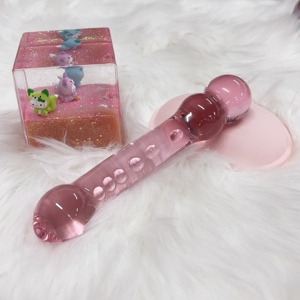 2024 Hete Verkoop Seksspeeltjes Voor Vrouwen Anale Kralen Glas Anale Butt Plug Dubbelzijdig Kristalglas <span class=keywords><strong>Dildo</strong></span> - Product Image 5