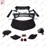 Kit carrosserie Z-ART Black Series Aerokit, uniquement pour berlines, pour Mercedes W204 C63 AMG, pièces de tuning aérodynamiques compatibles avec les modèles 2011-2014
