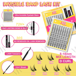ขนตาปลอมหนา8-18มม. ขนตาปลอมเพิ่มวอลลุ่มทนทานต่อน้ำออกแบบโลโก้ได้ตามต้องการ - Product Image 5