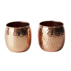 Bocaux de bougie faits à la main, derniers pots de bougie pour la décoration de luxe de la maison, Mini pots de bougie indiens en cuivre faits à la main, vente en gros - Product Image 5
