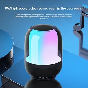 Altavoz Bluetooth Portátil para Exteriores, Subwoofer de Alta Potencia, Audio de Escritorio, 7 Luces de Colores, Compatible con Tarjeta TF - Product Image 3