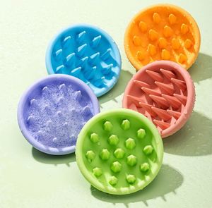 New Silicone Shampoo <b>Brush</b> for Hair & Scalp Baby Bath <b>Brush</b>, Deep Clean Comb, Soft Massage Hair <b>Brush</b> for All - Product Image 5