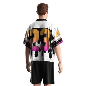 Ropa Deportiva Heritage con un Toque Clásico, Estilo Retro y Tejido de Malla Holgado para Entusiastas del Fútbol Americano Vintage - Product Image 4