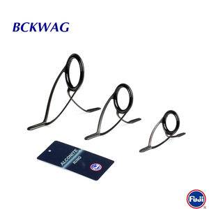 วงแหวน <span class=keywords><strong>ALCONITE</strong></span> ของ <span class=keywords><strong>Fuji</strong></span> รุ่น BCKWAG ของแท้ พร้อมกรอบสแตนเลสสีดำ สำหรับประกอบคันเบ็ดแบบสปินนิ่งและแบบแคสติ้ง - Product Image 6