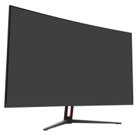 32 Zoll gebogener LCD-Monitor 2k 165Hz LCD-Monitor rahmenloser Monitor PC
