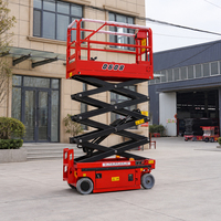 Plateforme élévatrice à ciseaux portable, plateforme de levage hydraulique mobile, 6m, 8m, 10m, 12m, 18m, livraison gratuite