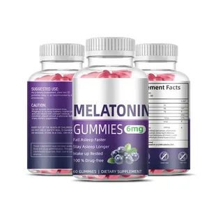 OEM Private Label Vegan Gummy Candy Promotes Relaxation And Sleep Supplements Melatonin Gummies