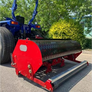 Tractor Drive, punzonadora para mantenimiento de césped grande, aireador de césped central, herramientas de granja de jardín, punzonadora de césped de golf - Product Image 2