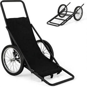 Carrito para Caza Black Deer, Capacidad 550 LBS, Forro de Poliéster, 2 Ruedas Grandes de Goma, 2 Correas con Hebilla, Mango Ergonómico, Resistente - Product Image 1
