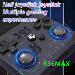 Console de jeu portable rétro 2025 R36 Max 128 Go 4 pouces, système Linux 3D, 25 émulateurs classiques - Product Image 5