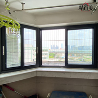 Jendela Geser Aluminium Tahan Lama Khusus dengan Kaca Pemandangan Laut Horizon untuk Apartemen, Perumahan, Pulau, Pantai, Tepi Laut, dan Area Pesisir Laut