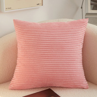 Coussin décoratif portable en velours côtelé floral vintage avec technique tissée