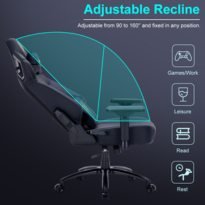 Silla <span class=keywords><strong>Gamer</strong></span> SADES Cetus Pro de Alta Calidad con Reposabrazos 4D Ajustables, Reclinable, Negra, para Oficina y Videojuegos - Product Image 3