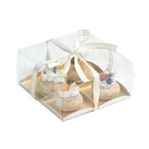 Boîtes cadeaux transparentes pour bonbons, pommes, petits gâteaux, 3 pouces, boîte d'emballage alimentaire transparente pour animaux de compagnie - Product Image 5