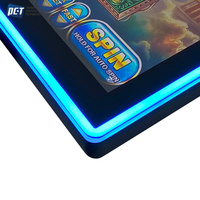 Machine de jeu d'arcade personnalisée avec écran tactile plat et incurvé de 21,5 à 27 pouces, double face, pour jeux de Baccarat