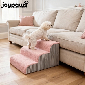 Multi Height Durable Stable Comfortable <strong>Small</strong> <strong>Dog</strong> High Bed Foam up Indoor Pet Stair Wedge Stair Lift Pet Step <strong>Ramp</strong> for <strong>Dog</strong> - Product Image 1