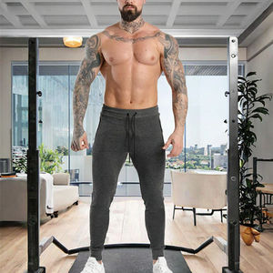 Pantalones Deportivos de Hombre al por Mayor, Estilo Europeo Americano, Corte Recto, Transpirables, Cintura Media, Estilo Casual Elegante, Transfronterizos - Product Image 2