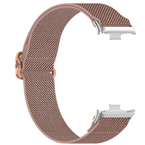 <span class=keywords><strong>Correa</strong></span> de reloj tejida de nailon elástico ajustable para mujer <span class=keywords><strong>Compatible</strong></span> con Redmi <span class=keywords><strong>5</strong></span>/<span class=keywords><strong>4</strong></span> <span class=keywords><strong>Mi</strong></span> <span class=keywords><strong>Band</strong></span> 8/9Pro Smartwatch pulsera reemplazable - Product Image 4