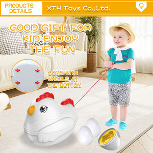 Produits tendance 2023 Nouveautés Jouet de jeu Assortir les œufs Légumes Reconnaître les œufs sensoriels Assortir les formes Jouets pour bébés 0-12 mois - Product Image 4